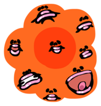 Funny Jelly Beans sticker #3085435