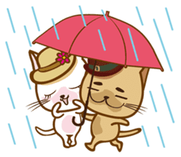 "cookie cat"&"Milk cat"(Sweet Life) sticker #3085605