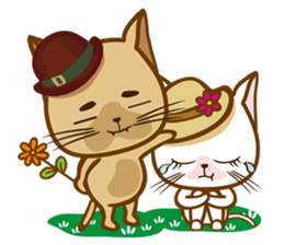 "cookie cat"&"Milk cat"(Sweet Life) sticker #3085611