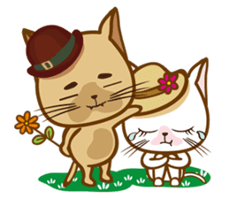 "cookie cat"&"Milk cat"(Sweet Life) sticker #3085611
