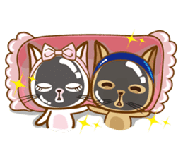 "cookie cat"&"Milk cat"(Sweet Life) sticker #3085626