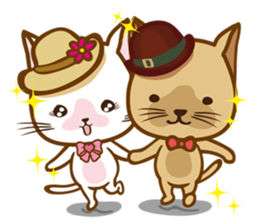 "cookie cat"&"Milk cat"(Sweet Life) sticker #3085627