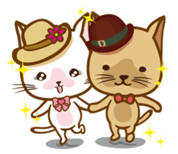 "cookie cat"&"Milk cat"(Sweet Life) sticker #3085627