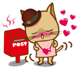 "cookie cat"&"Milk cat"(Sweet Life) sticker #3085633