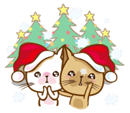 "cookie cat"&"Milk cat"(Sweet Life) sticker #3085639
