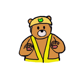 It is a bear. ver.2 sticker #3085665