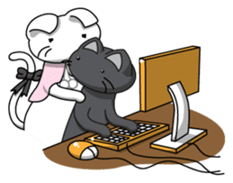 Jasmine and Cosmos sticker #3085799