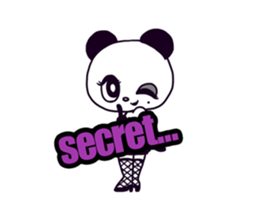 BLACK PANDA sticker #3085913