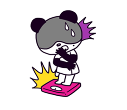 BLACK PANDA sticker #3085917