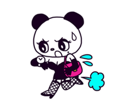 BLACK PANDA sticker #3085918
