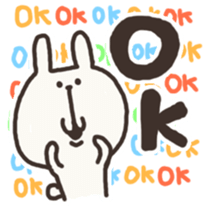 mikawa usagi sticker #3086567