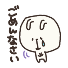 mikawa usagi sticker #3086569