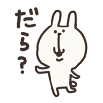mikawa usagi sticker #3086579