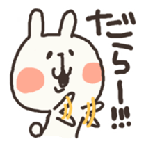 mikawa usagi sticker #3086581
