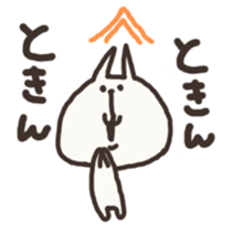 mikawa usagi sticker #3086599