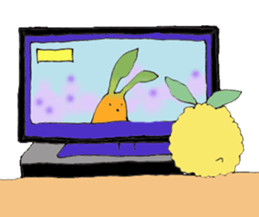 ninusa and yuzuken Sticker sticker #3086841