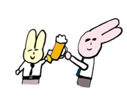 Rabbit's Life sticker #3087422