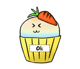 Cute CupCakes sticker #3087486
