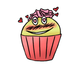 Cute CupCakes sticker #3087496