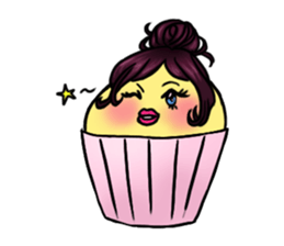 Cute CupCakes sticker #3087508