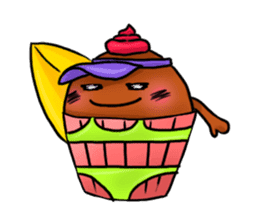 Cute CupCakes sticker #3087521