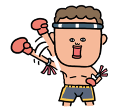 Muethai Boy sticker #3087563
