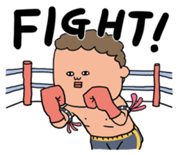 Muethai Boy sticker #3087567