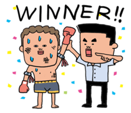 Muethai Boy sticker #3087570