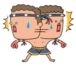 Muethai Boy sticker #3087576