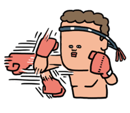 Muethai Boy sticker #3087579