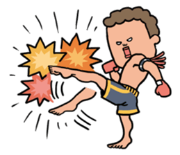 Muethai Boy sticker #3087580