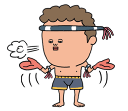 Muethai Boy sticker #3087583