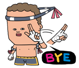 Muethai Boy sticker #3087584