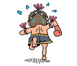 Muethai Boy sticker #3087585