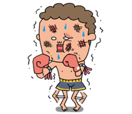 Muethai Boy sticker #3087590