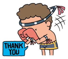 Muethai Boy sticker #3087593