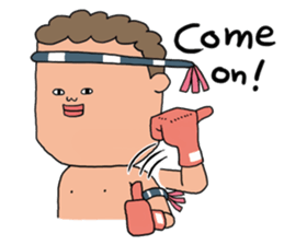 Muethai Boy sticker #3087596