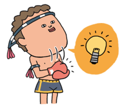 Muethai Boy sticker #3087597