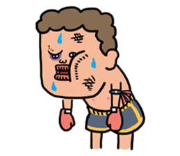 Muethai Boy sticker #3087602