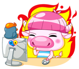 Chompoo & Mameaw 2 (English) sticker #3087700