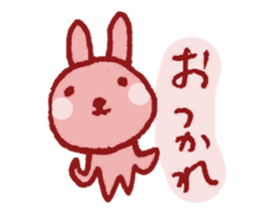 TAREMIMI-USAGI sticker #3087797