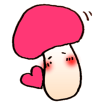 Abundant mushrooms TAKEO sticker #3087891