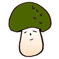 Abundant mushrooms TAKEO sticker #3087893