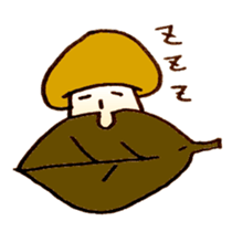 Abundant mushrooms TAKEO sticker #3087912