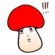 Abundant mushrooms TAKEO sticker #3087914