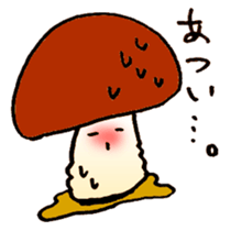 Abundant mushrooms TAKEO sticker #3087915