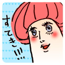 Abundant mushrooms TAKEO sticker #3087921