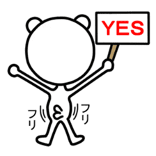 Downer Dog sticker #3088343