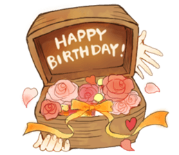 flower gift sticker sticker #3088445