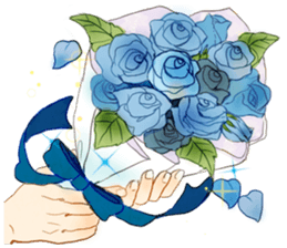 flower gift sticker sticker #3088447